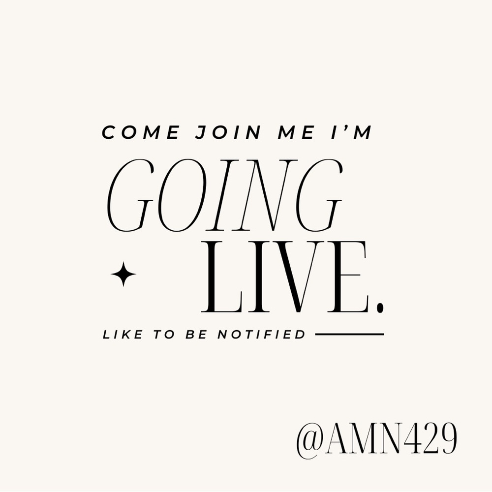 LIKE ✨ TO BE NOTIFIED - I’M LIVE COME SHOP WITH ME!